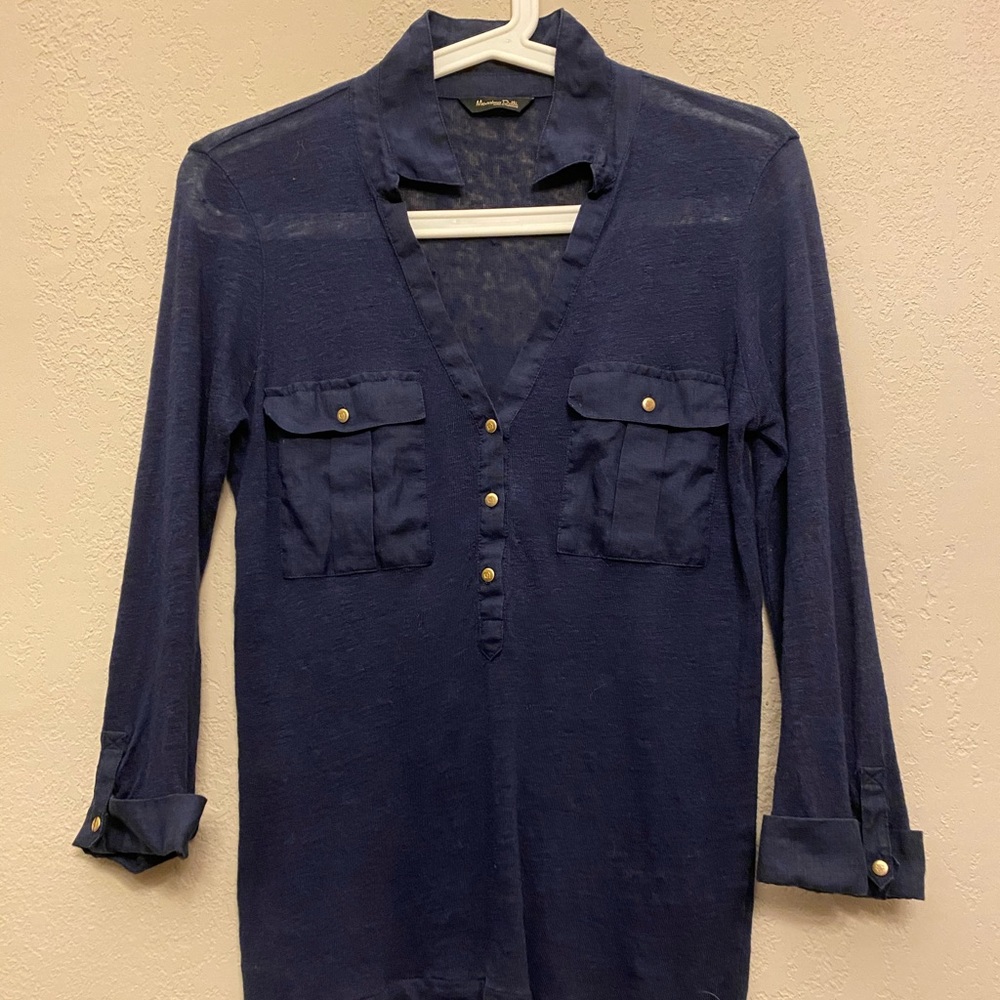Navy Top